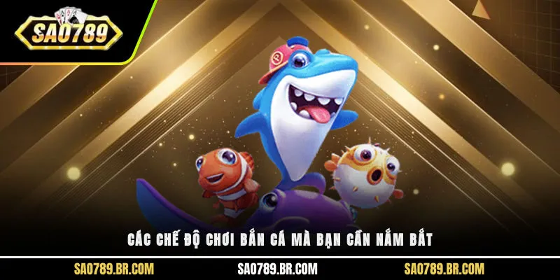 Các chế độ chơi bắn cá mà bạn cần nắm bắt